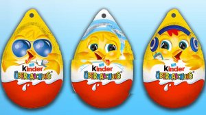 Мультики для детей. Набор Киндер сюрпризов майнкрафт, давайте посмотрим на игрушки. Мультики малышам