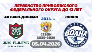 АК БАРС-ДИНАМО vs ВОЛНА 2013