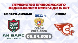 АК БАРС-ДИНАМО vs СОКОЛ 2011