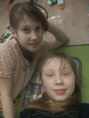 уборка вместе с Соней