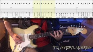 IRON MAIDEN Риффы на Электрогитаре. Уроки Электрогитары. Ноты и табы Электрогитары Guillaume Vrac