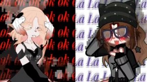 Fake collab with friend 😘