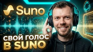 ПЕСНЯ СВОИМ ГОЛОСОМ В SUNO — Обновление 2026: смотрите тест