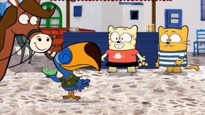 Олли и Мун,  34 серия. Мун и греческое печенье