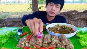 #МУКБАНГ🥩 Говядина с острым соусом и овощами!🥬 АСМР ЕДА НА КАМЕРУ ОБЖОР ОБЕД