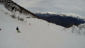 GOPR3724 трасса Тритон, мимо креселок Кабан и Сказка