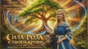 Песня, дающая силу Рода "Сила Рода в твоей крови"