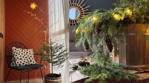 УКРАШАЮ БАЛКОН - 3 ИДЕИ ЗИМНЕГО ДЕКОРА