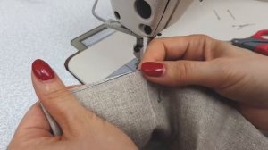 Как стачать талиевую вытачку на юбке или брюках