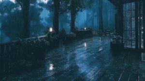 Дождь в лесу | Шум дождя для сна 1 час | Сильный дождь — глубокий сон | Дождь для расслабления