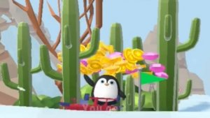 Sled Surfers. Пингвин на ледянке