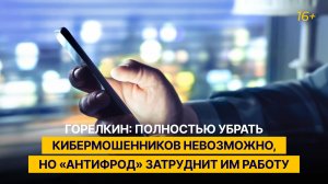 Горелкин: полностью убрать кибермошенников невозможно, но «Антифрод» затруднит им работу