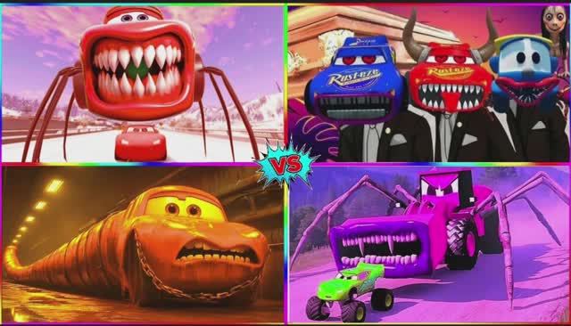 ТАЧКИ МАКВИН: Молния Маквин Пожиратель и Веселый Танец 🏎️ КРУТОЙ МУЛЬТИК