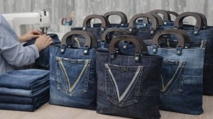 🔥 ЭТА СУМКА ИЗ СТАРЫХ ДЖИНСОВ ВЗОРВАЛА ИНТЕРНЕТ!  ШЬЁТСЯ ЗА 30 МИНУТ!