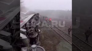 В Ульяновской области сошли с рельсов семь вагонов поезда Челябинск — Москва