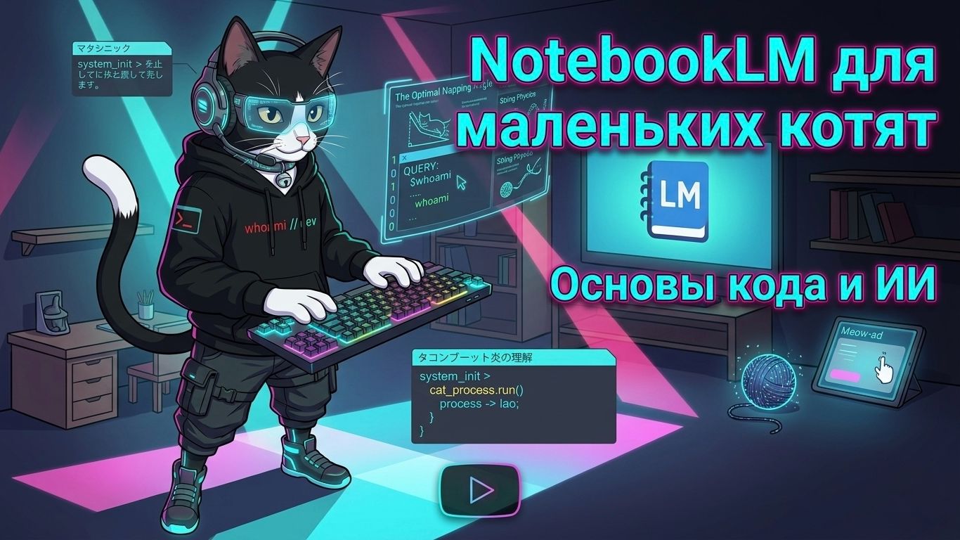 NotebookLM для маленьких котят