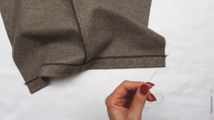 Как обработать низ изделия