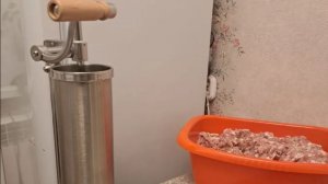 Ну,КОЛБАСА,держись.Новый колбасный шприц.