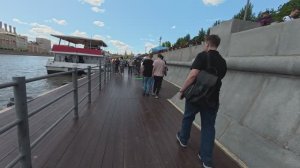 Прогулка по Москве-реке от Зарядья до Воробьёвых гор.