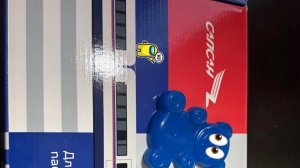 Распаковка набора Сапсан с медведем Валерой