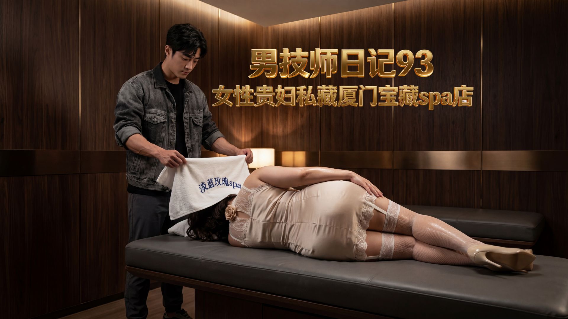 厦门夫妻spa私密流程视频男技师异性精油按摩服务贵妇老婆女士沉浸式舒爽体验