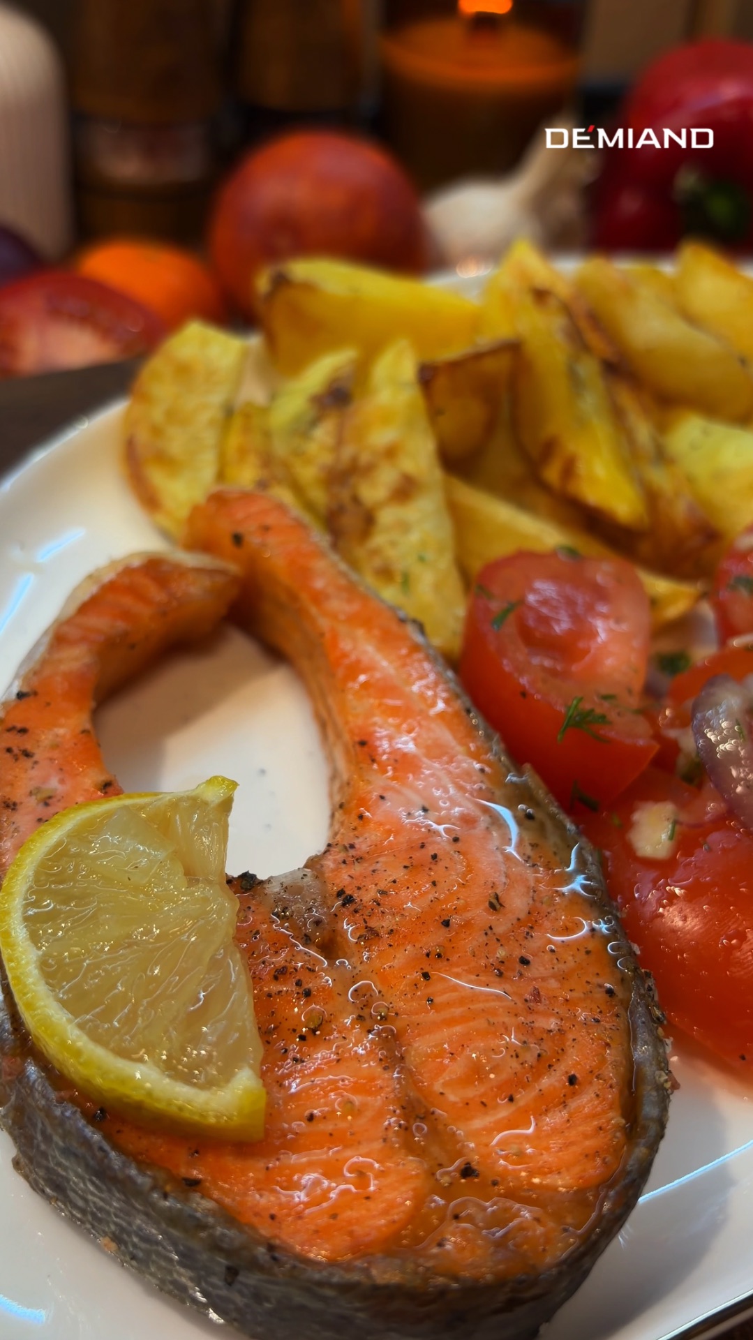 Быстрый и вкусный ужин🍅🥔