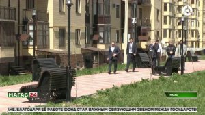 В Магасе провели мониторинг благоустроенных общественных территорий