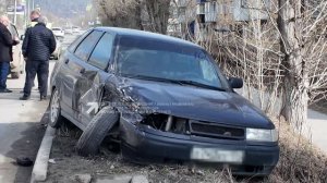 ЧП для двух автомобилистов на проспекте 30-летия Победы