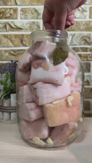 Сало в рассоле