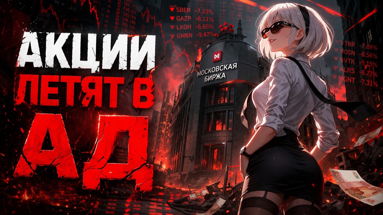 Акции РФ в ТРУХУ! Мосбиржи осталось на три дня...
