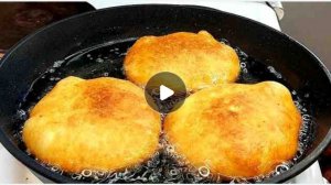 Золотистые беляши с мясом и сыром.Беляши, которые тают во рту