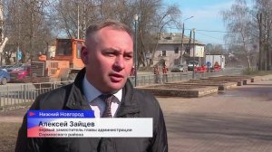 Весенняя уборка началась в Сормовском районе Нижнего Новгорода за пару дней до месячника