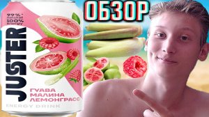 ЛИМОННАЯ ТРАВА СНОВА С НАМИ!JUSTER ГУАВА,МАЛИНА И ЛЕМОНГРАСС!НОВЫЙ БРЕНД ДЖАСТЕР!ОБЗОР НОВИНКИ