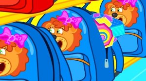 Маша и Леопольд Картонный автобус - Мультик для детей