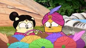 Олли и Мун,  17 серия. Небылицы в Индии