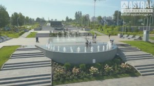 Комплекс фонтанов на площади защитников Донбасса, г. Новокузнецк
