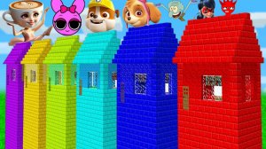 ВЫЖИВАНИЕ В САМЫХ ВЫСОКИХ ДОМАХ В МАЙНКРАФТ