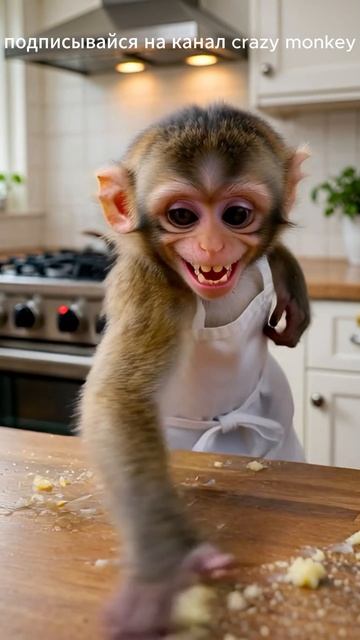 веселая обезьяна