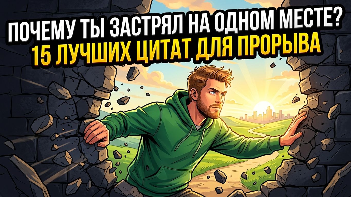 Почему вы топчетесь на месте? 15 самых лучших цитат для прорыва