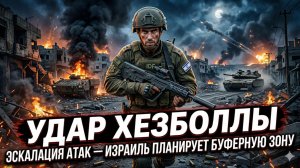 😱Лаит Маруф | ШОК: «Хезболла» бьёт с воздуха и земли - Израиль объявил о расширении операции