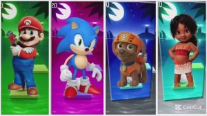 Супер Марио против Соника, Щенячьего Патруля и Моаны: Музыкальный Баттл в Тайлс Хоп