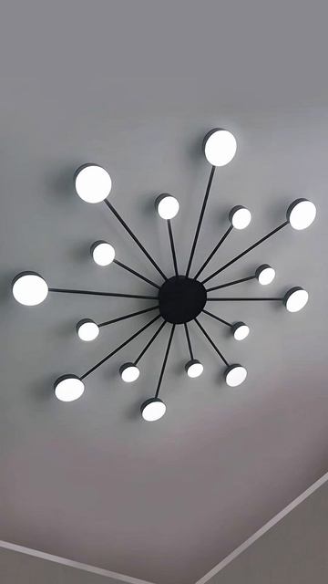Стильная люстра в черном цвете💫