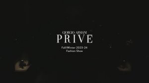 Показ кутюрной коллекции Giorgio Armani Privé осень-зима 2023-2024
