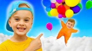 Крис и Майкл проводят забавные эксперименты с воздушными шарами, чтобы заставить игрушки летать.