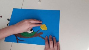 Весенняя аппликация