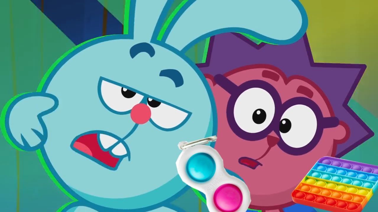 Крош и Ёжик зачитали про симпл димпл