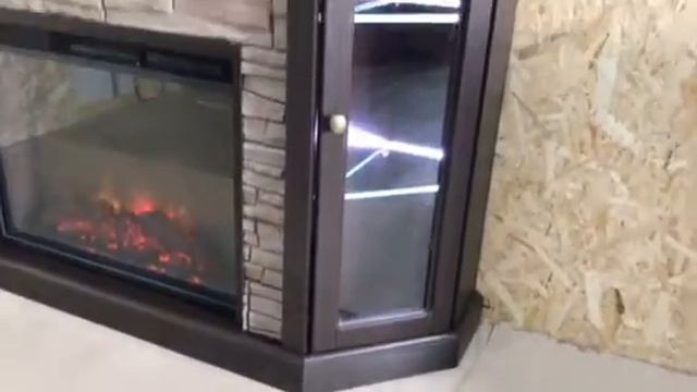 Электрокамин "ХАРВАРД" с декоративной подсветкой под электроочаг SPARTA 25,5