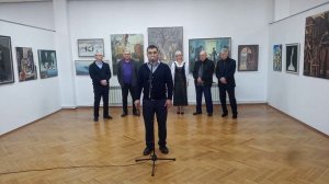 ХУД. ВЫСТАВКА "МОЛОДОСТЬ ОСЕТИИ" 2.04.26.ЧАСТЬ 2