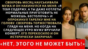 Истории из жизни| Свекровь месяц науськивала мужа и он накинулся |Аудио рассказы|Жизненные истории
