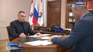 Сотрудничество для развития республики обсудил Глава Марий Эл с региональным управляющим Альфа-банка